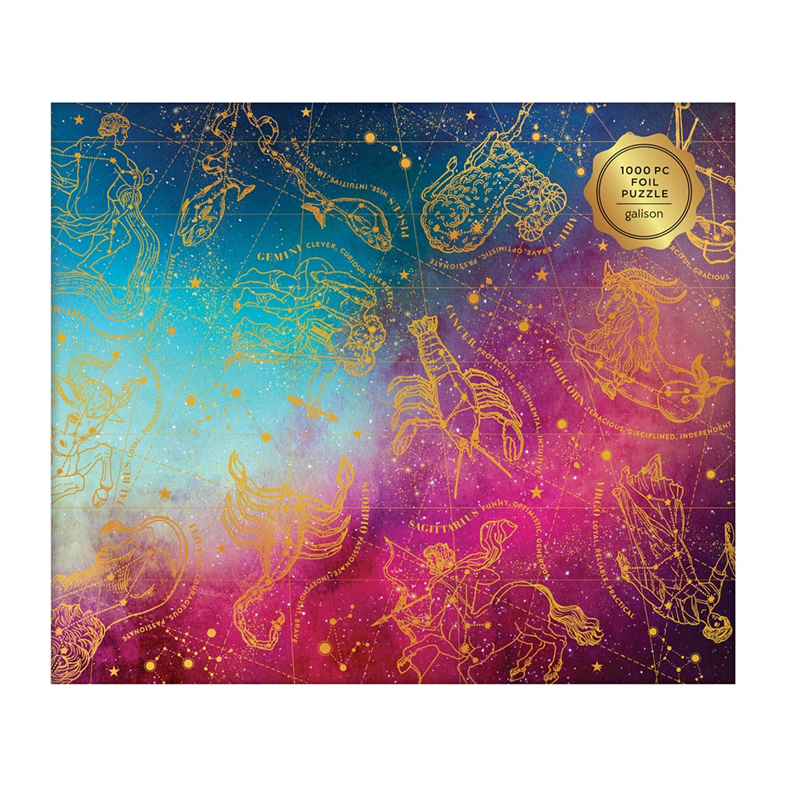 PUZZLE 1000PCS, ASTROLOGIA CON ALUMINIO 1