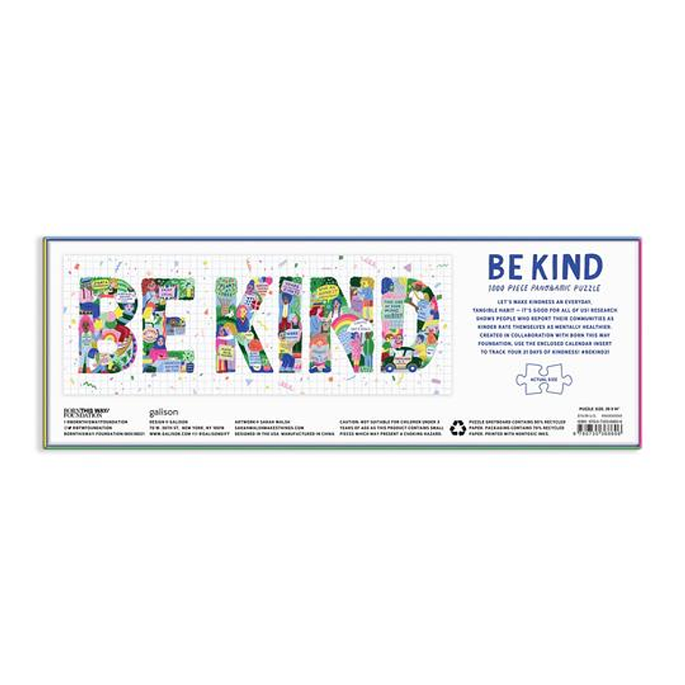 PUZZLE 1000 PCS, BE KIND 6
