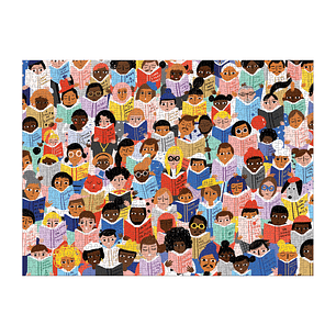 PUZZLE 1000PCS, CLUB DE LECTURA