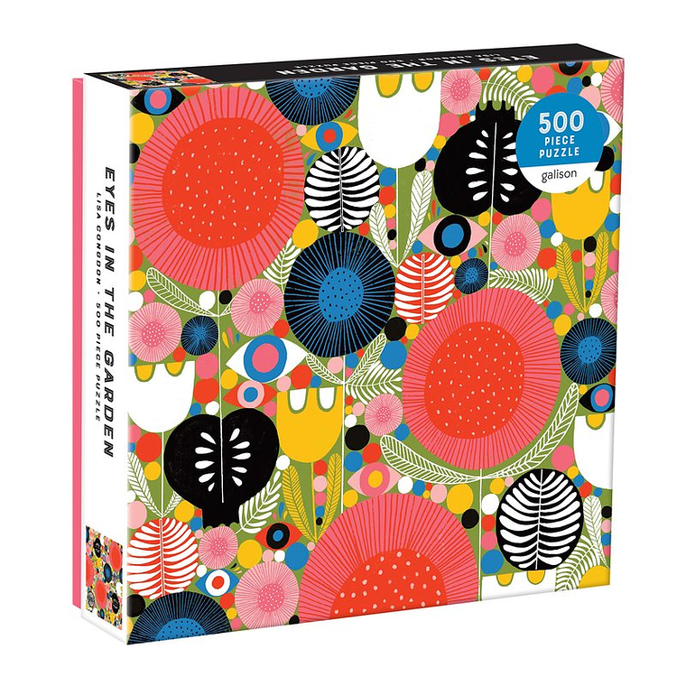 PUZZLE 500PCS, OJOS EN EL JARDIN 2