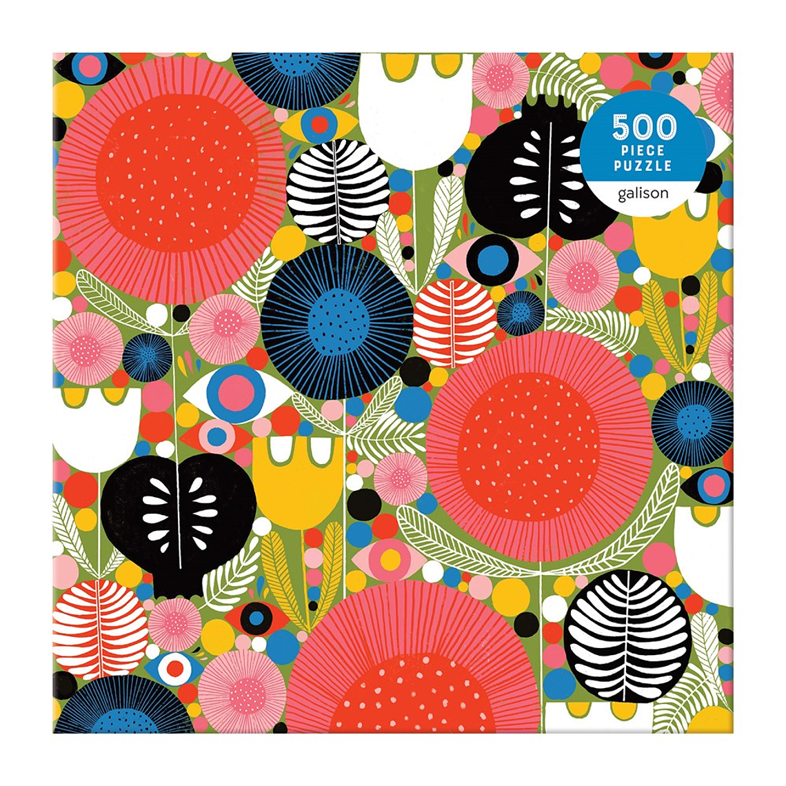 PUZZLE 500PCS, OJOS EN EL JARDIN 3