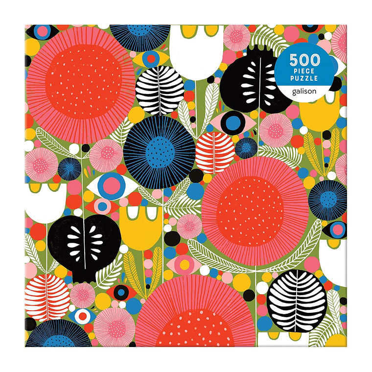 PUZZLE 500PCS, OJOS EN EL JARDIN 3
