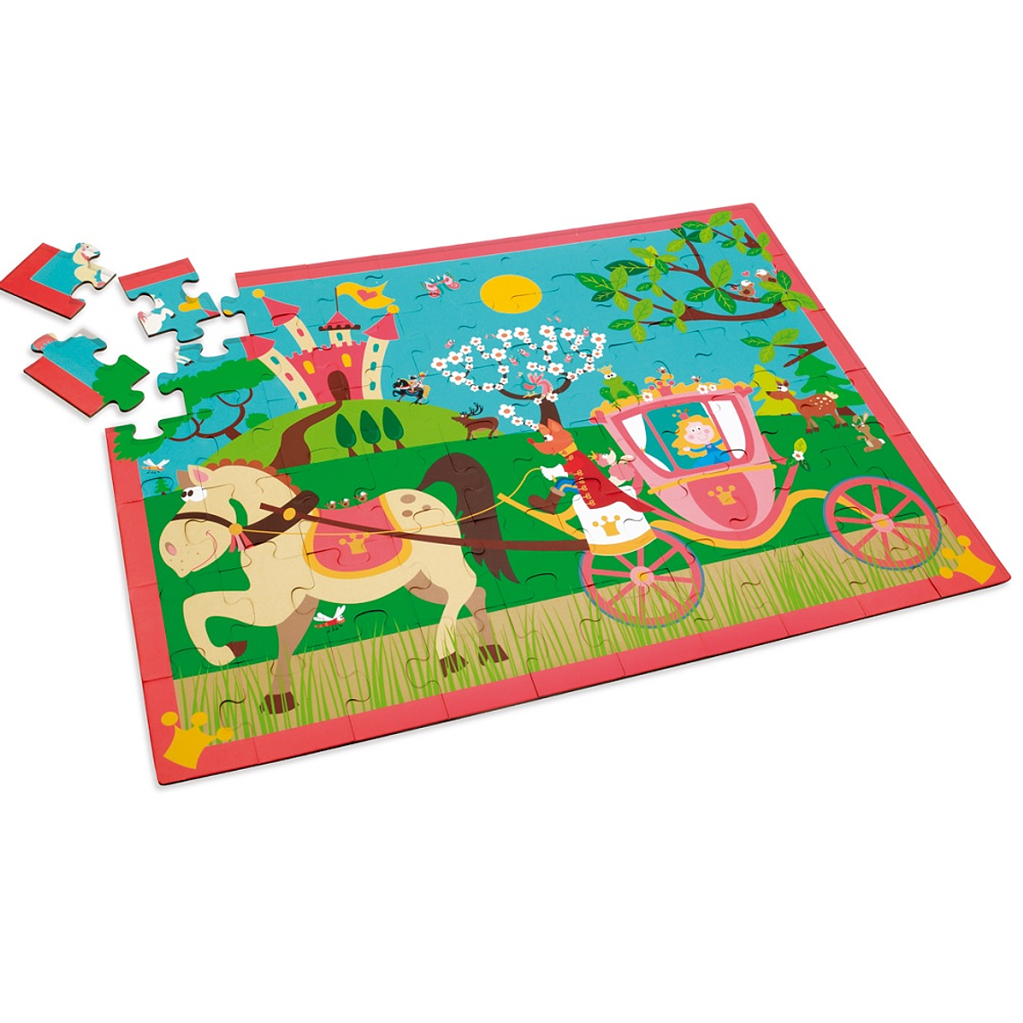 PUZZLE 60PCS, PRINCESA 3