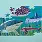 PUZZLE 100PCS CON ALUMINIO, TIBURONES - Miniatura 3
