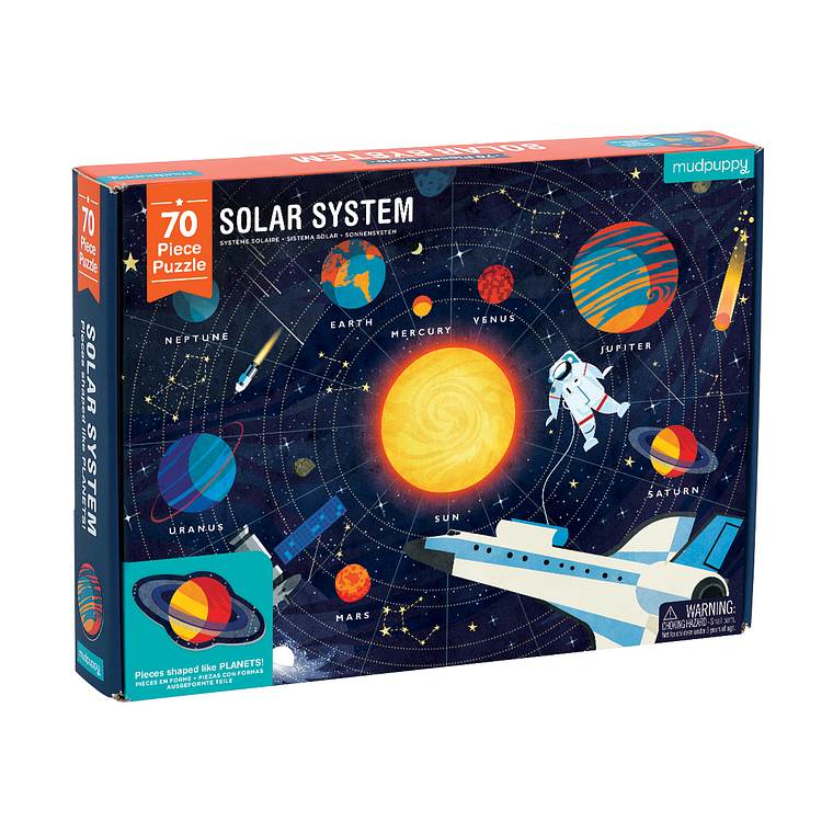 PUZZLE 70PCS, GEOGRAFIA SISTEMA SOLAR 3