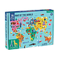 PUZZLE 78PCS, GEOGRAFIA MAPA DEL MUNDO - Miniatura 2