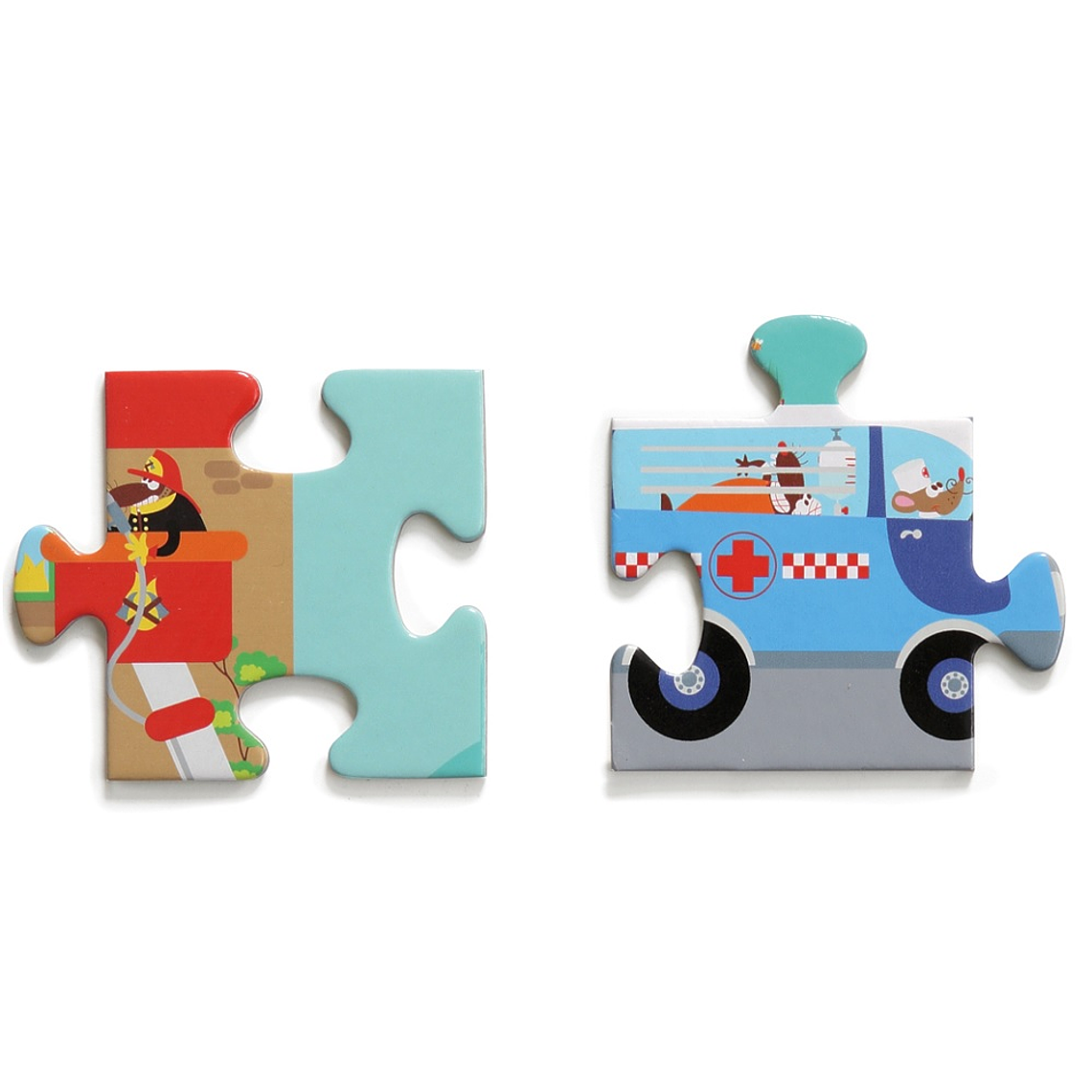 PUZZLE 100PCS DE PISO, CIUDAD 4