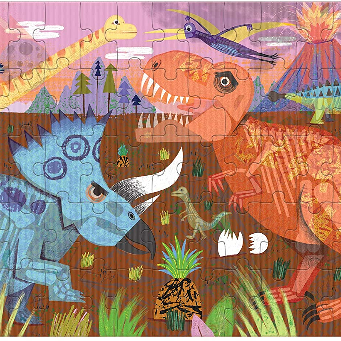 PUZZLE 75PCS LENTICULAR, RUGIDO DE DINOSAURIO 4