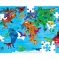 PUZZLE 80PCS, GEOGRAFIA DINOSAURIOS - Miniatura 5