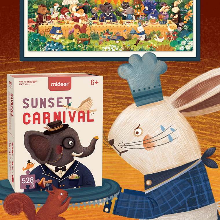 PUZZLE CARNAVAL 528 PCS 5