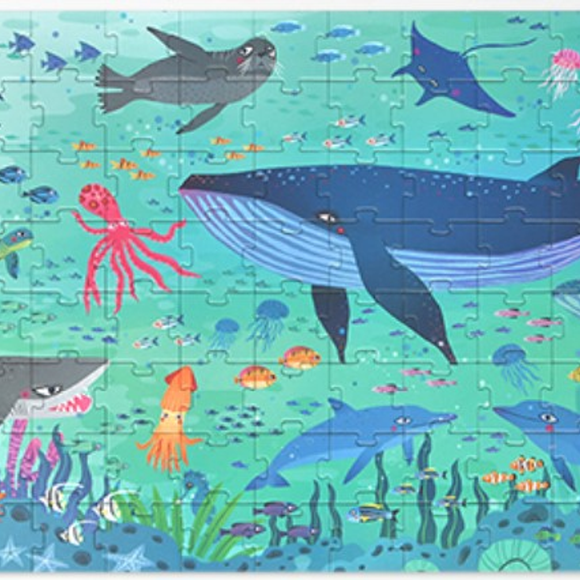 PUZZLE MALETA OCEANO 104PCS 1