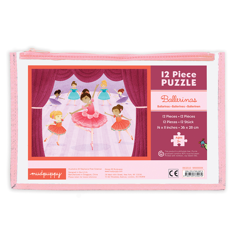 PUZZLE 12PCS EN ESTUCHE, BAILARINAS 2