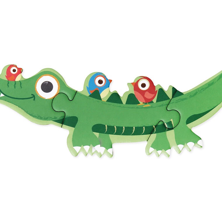 PUZZLE PROGRESIVO SAFARI, 5 PUZZLES 5