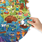 PUZZLE 150PCS REDONDO, UN DIA EN EL BOSQUE  - Miniatura 3
