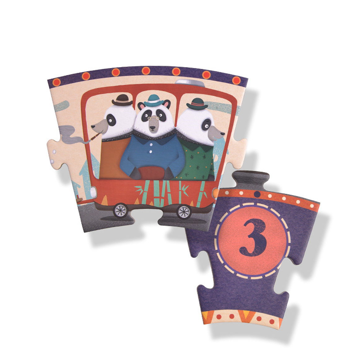 PUZZLE REDONDO MI VIAJE EN EL TIEMPO 25PCS 7