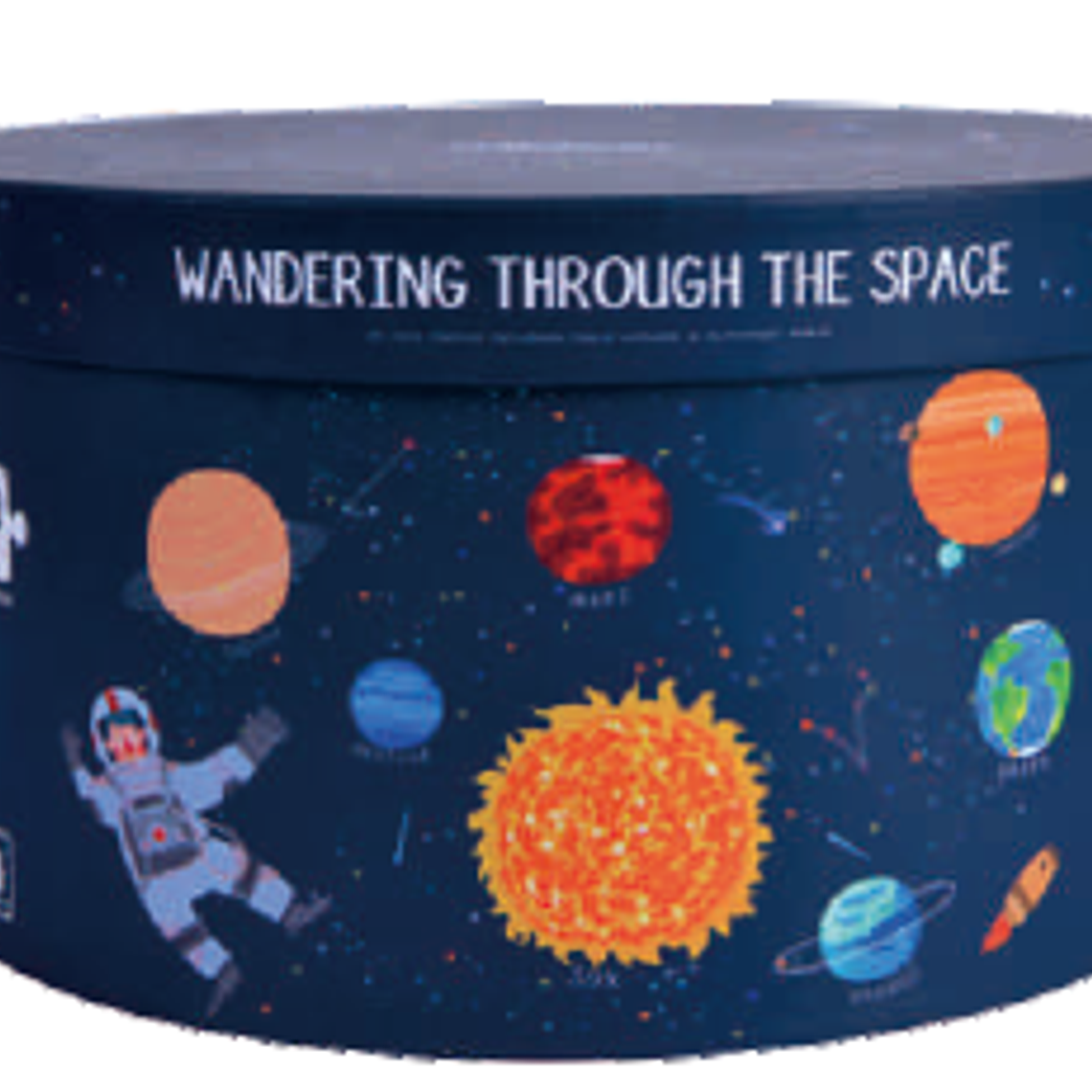 PUZZLE 150PCS REDONDO, VAGANDO EN EL ESPACIO  3