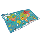PUZZLE 150PCS, MAPA DEL MUNDO - Miniatura 2