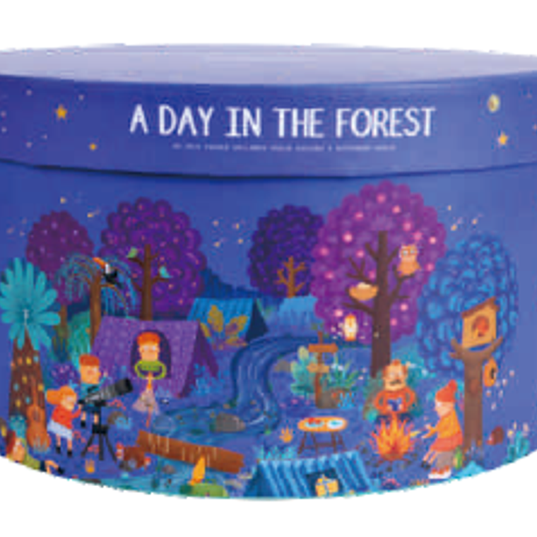 PUZZLE 150PCS REDONDO, UN DIA EN EL BOSQUE  5