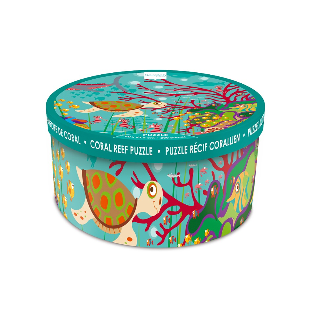 PUZZLE 200PCS, BAJO EL MAR  2