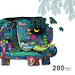 PUZZLE 280PCS CON FORMA, SUEÑO DE ELEFANTE - Miniatura 2