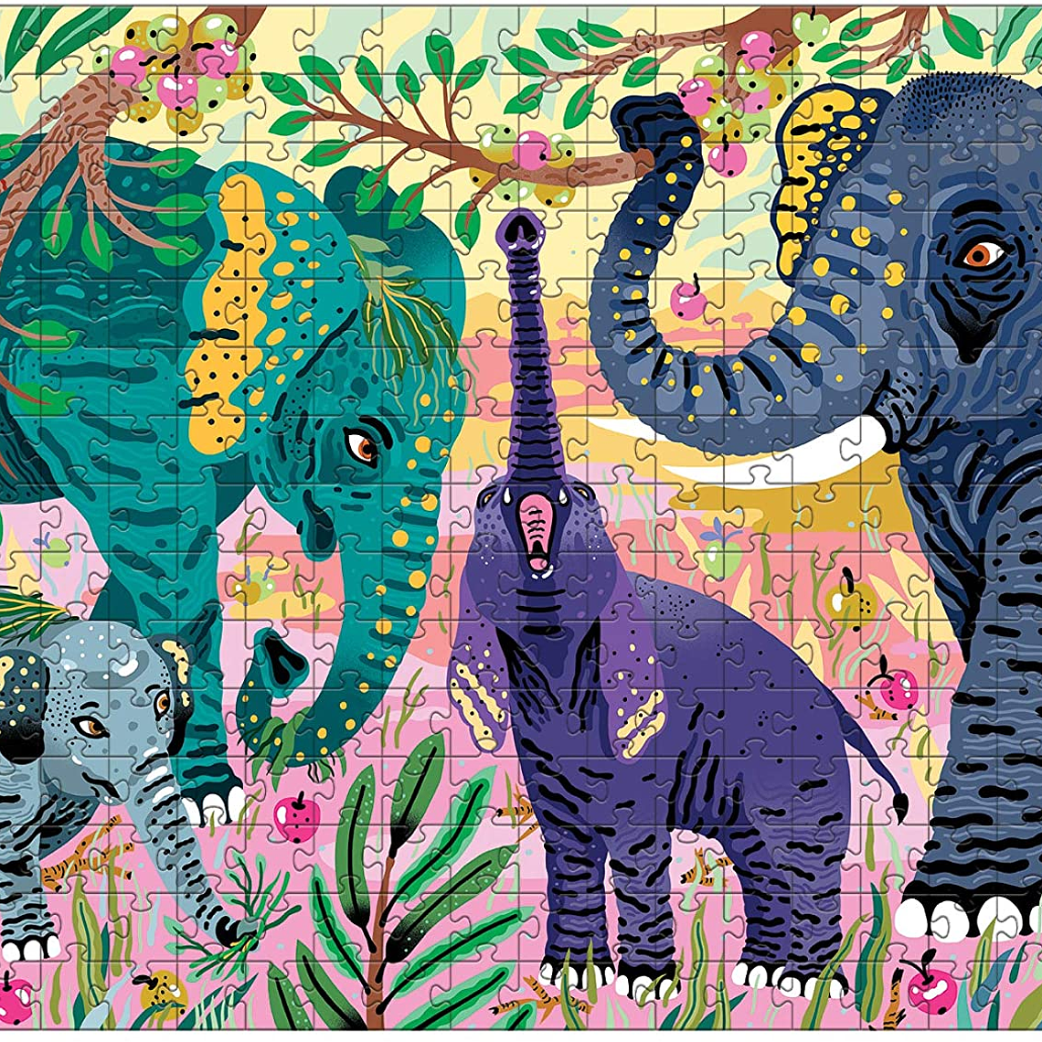 PUZZLE 300PCS, ELEFANTE ASIATICO, PELIGRO DE EXTINCIÓN 2