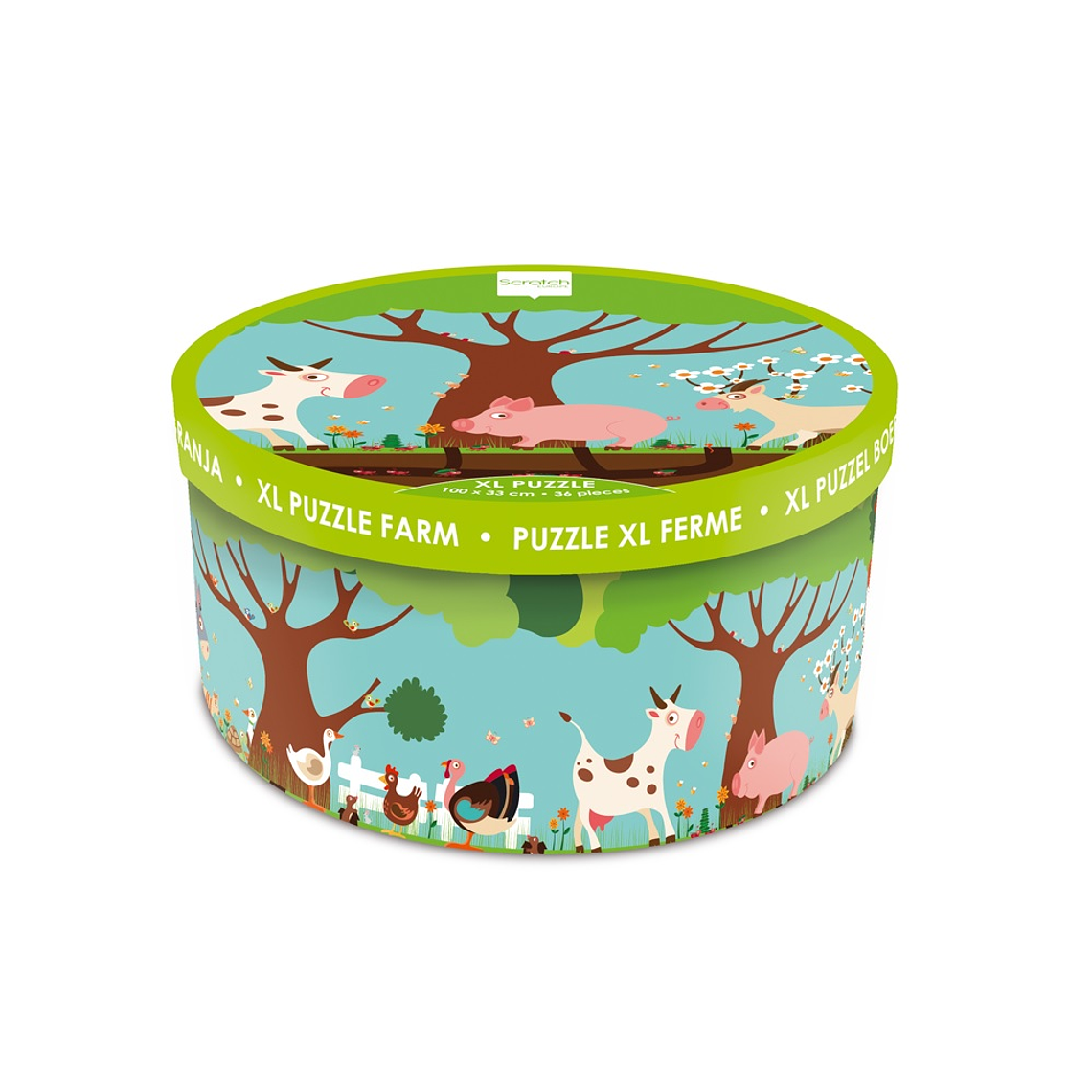 PUZZLE 36PCS DE PISO, GRANJA 2