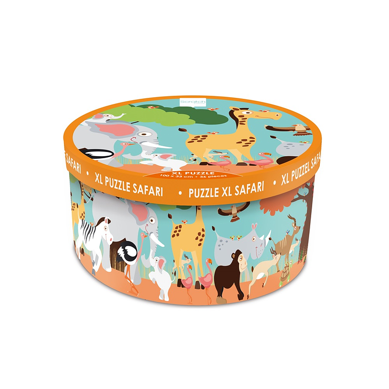 PUZZLE 36PCS DE PISO, SAFARI 2
