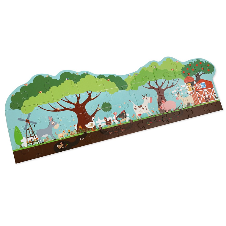 PUZZLE 36PCS DE PISO, GRANJA 3