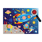 PUZZLE 42PCS CON DIBUJOS SECRETOS, ESPACIO EXTERIOR - Miniatura 1