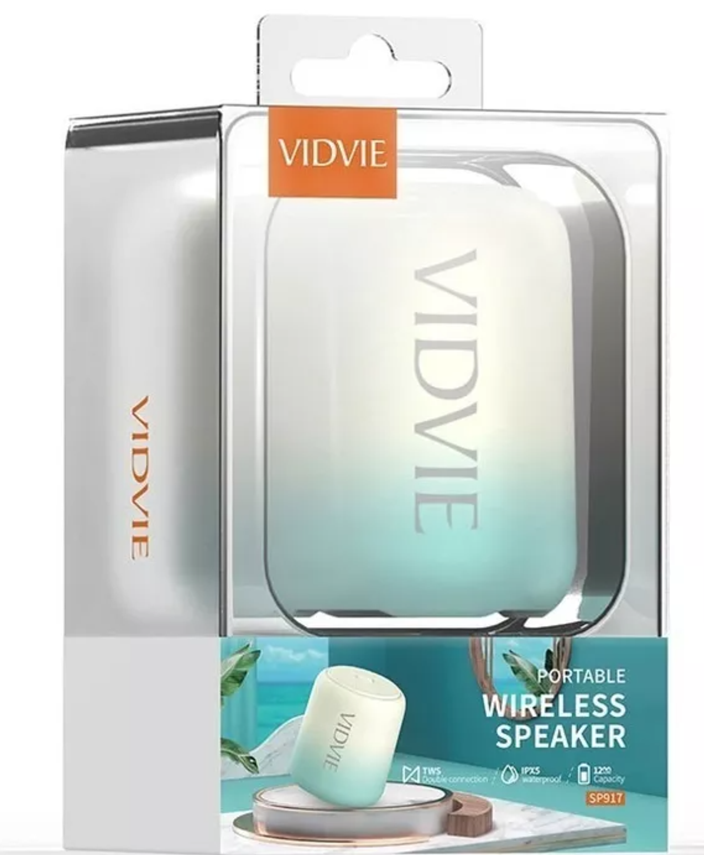 Parlante Bluetooth portátil – Vidvie 4