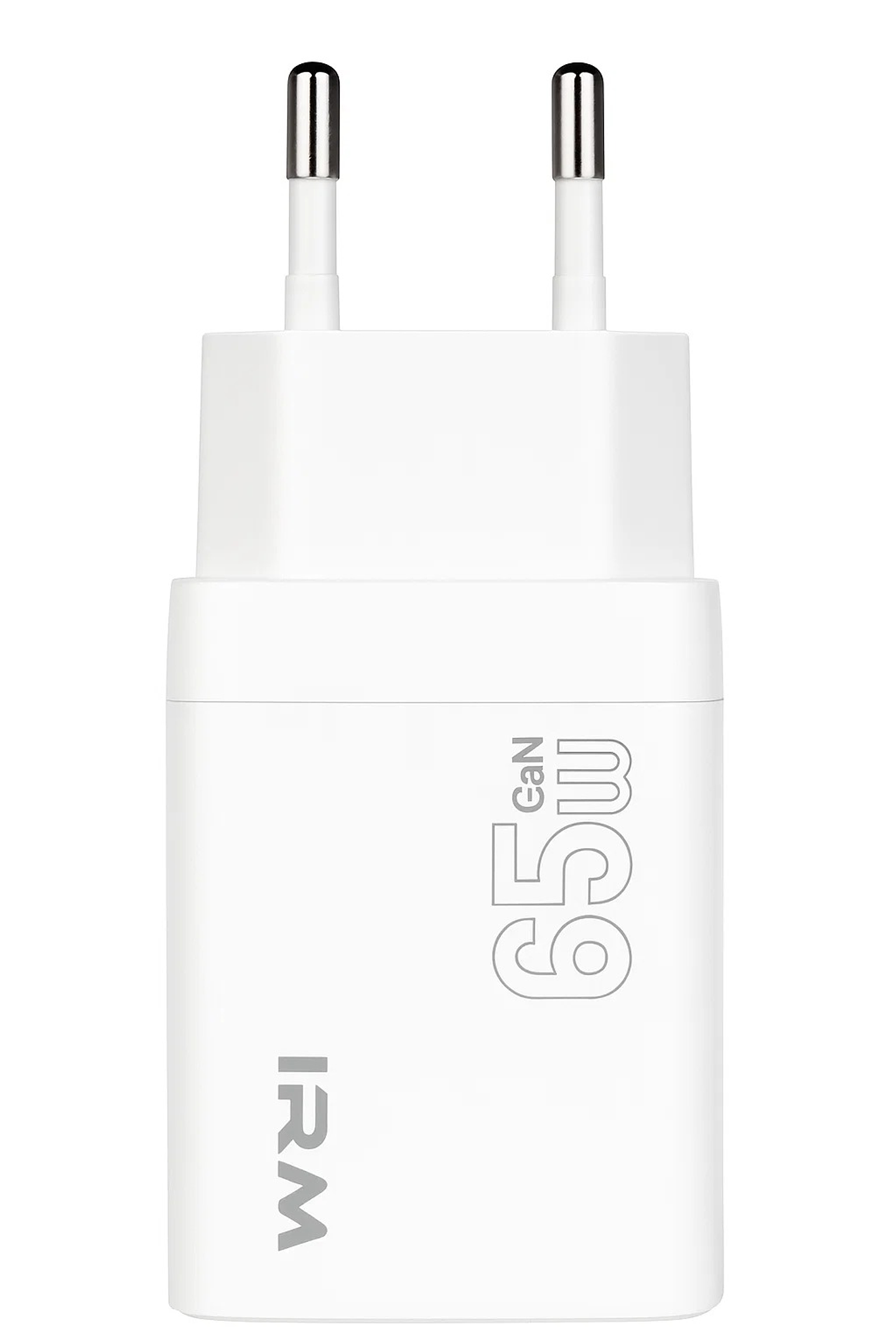 Cargador rápido GaN 65W doble puerto – IRM 2