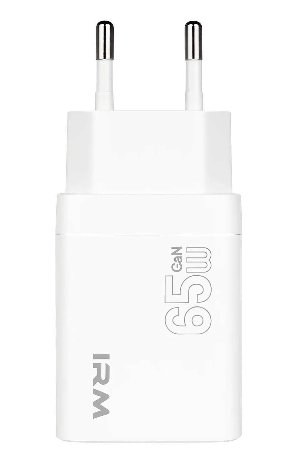 Cargador rápido GaN 65W doble puerto – IRM 2