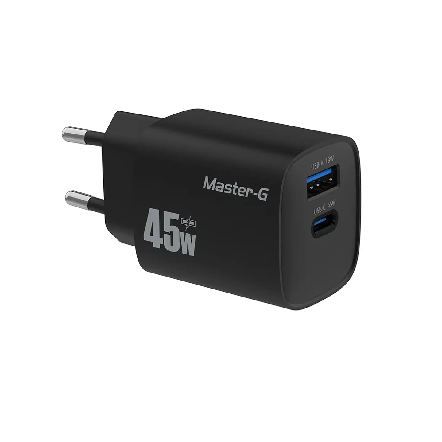 Cargador de Pared 45W Power Delivery – Dual USB-C + USB 1