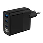 Cargador Multipuerto 65W Power Delivery – 2× USB-C + USB con Display LCD  - Miniatura 3