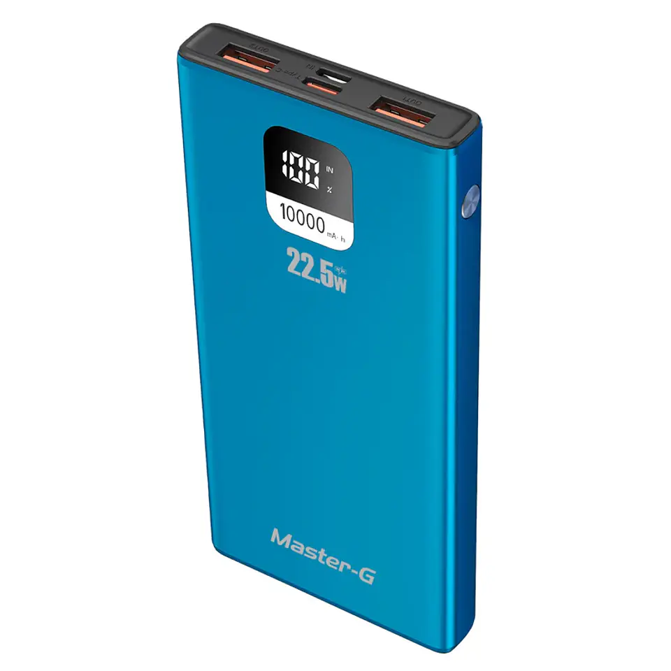 Cargador Portátil 10.000 mAh 22.5W Power Delivery – Display LCD + 3 Puertos 1