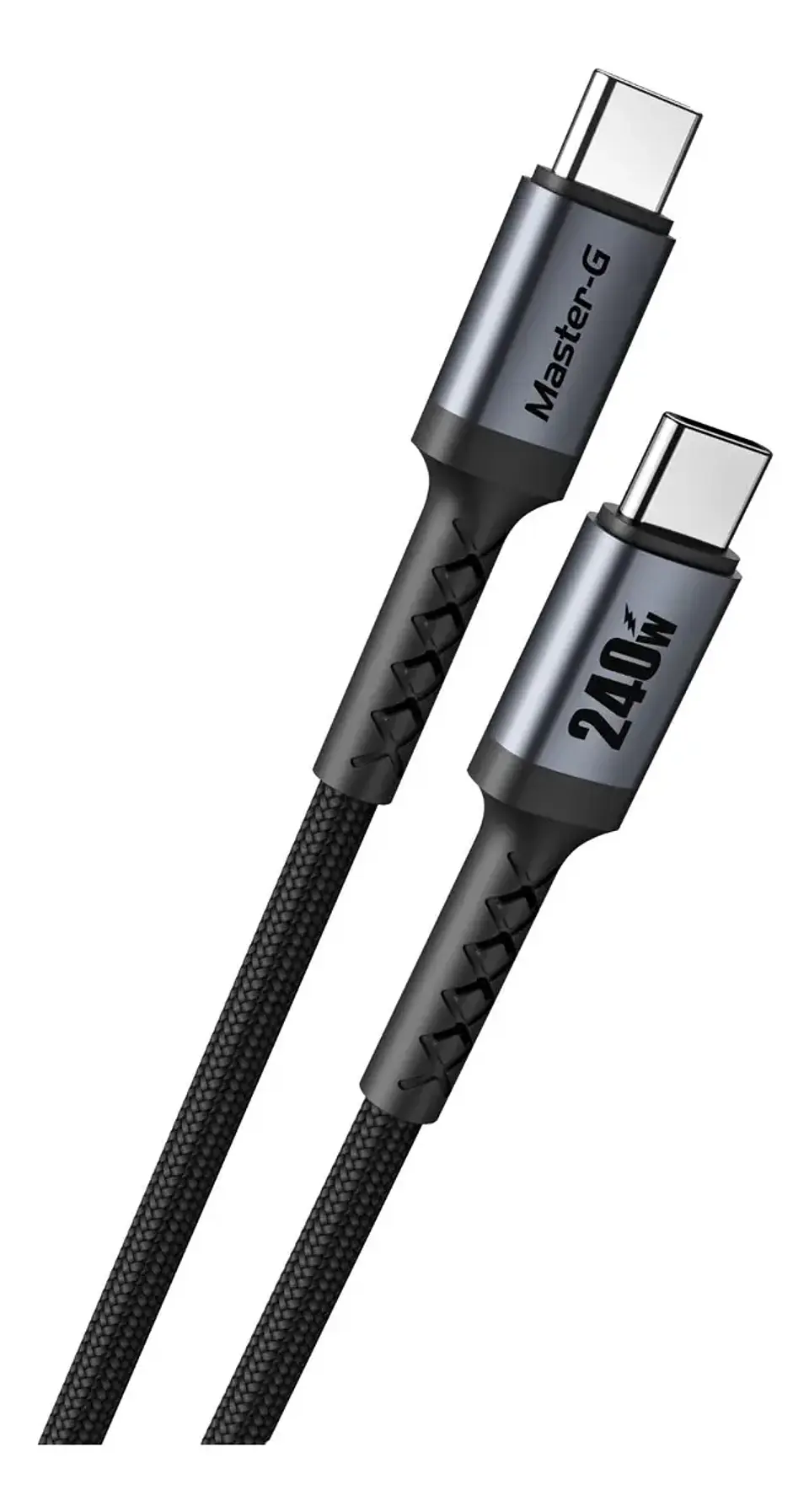 Cable USB-C a USB-C 240W Antienredos 2m – Master-G 1
