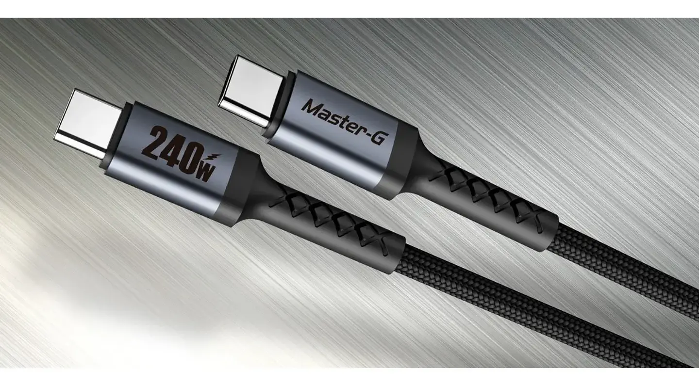 Cable USB-C a USB-C 240W Antienredos 2m – Master-G 3