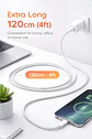 Cable Lightning a USB-A 3A Nylon Trenzado 120cm – iPhone - Miniatura 3