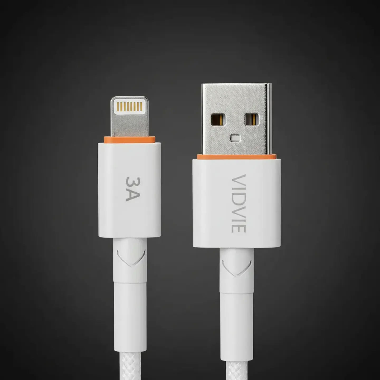 Cable Lightning a USB-A 3A Nylon Trenzado 120cm – iPhone 5