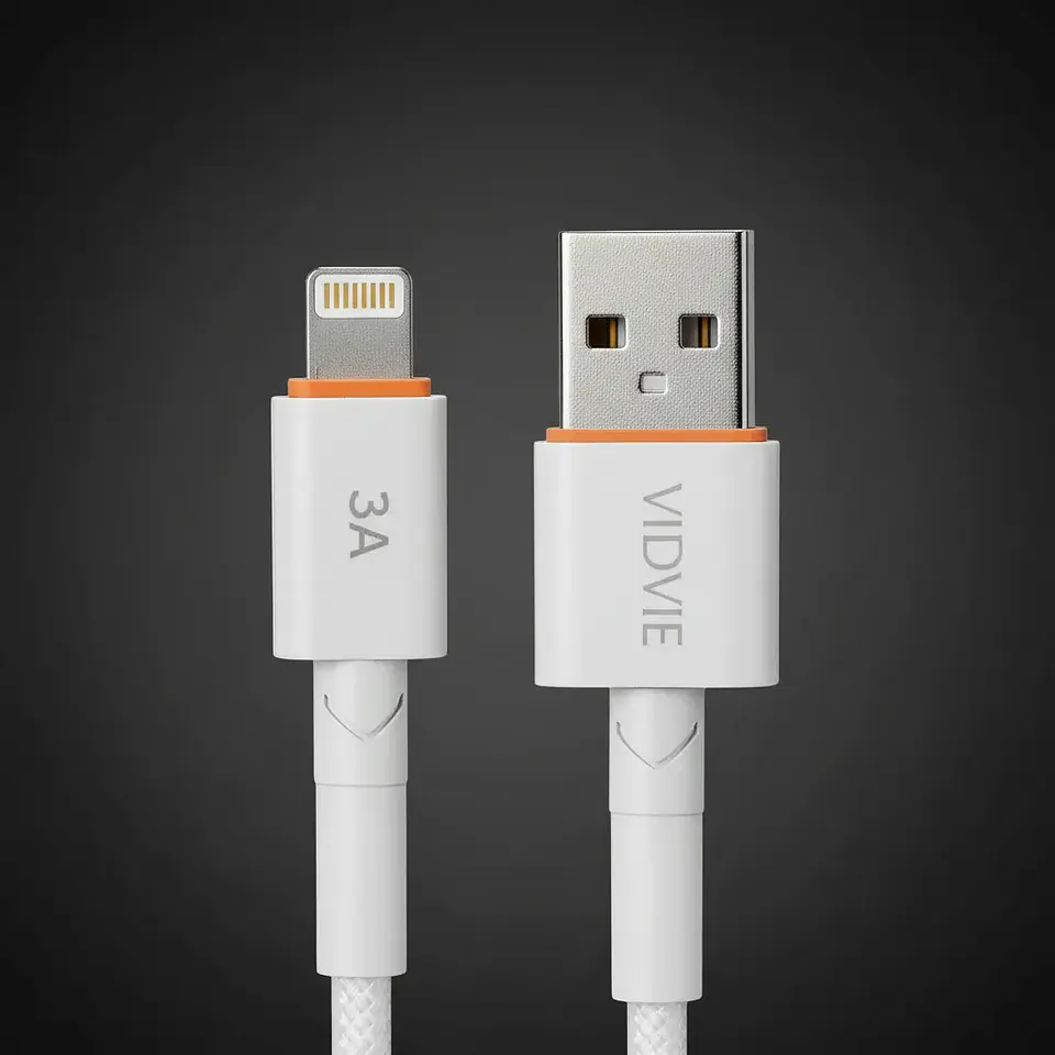 Cable Lightning a USB-A 3A Nylon Trenzado 120cm – iPhone 5