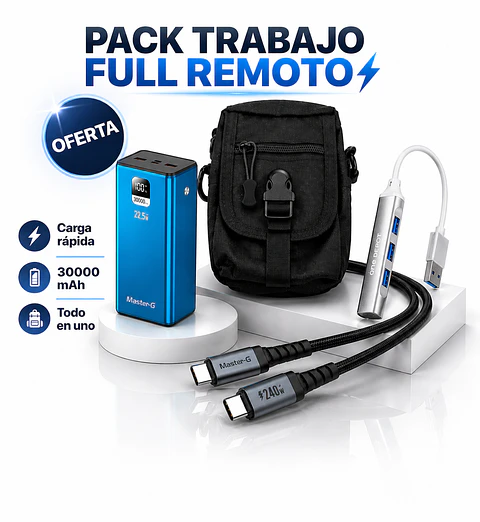 Pack Trabajo Full Remoto
