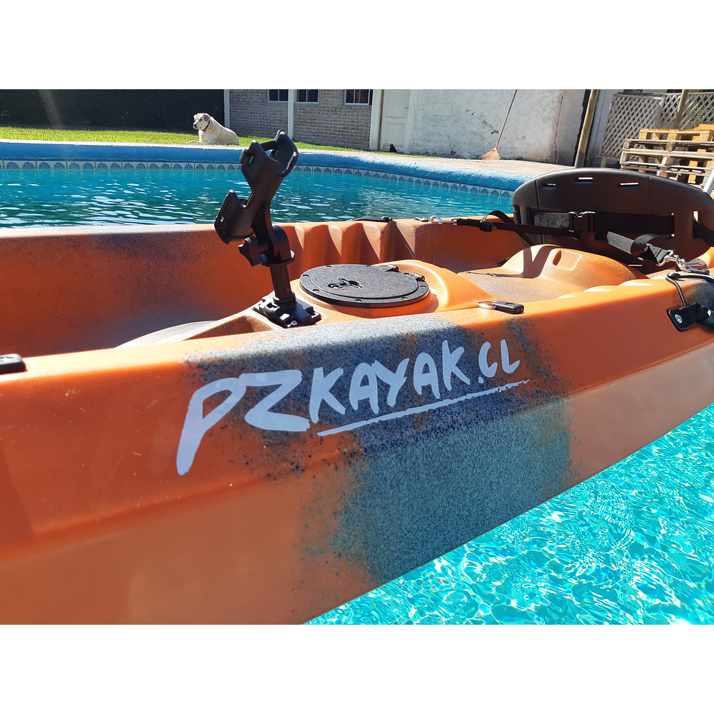 Kayak Pucón + respaldos y portacañas centrales