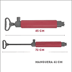 Bomba de achique manual para kayak