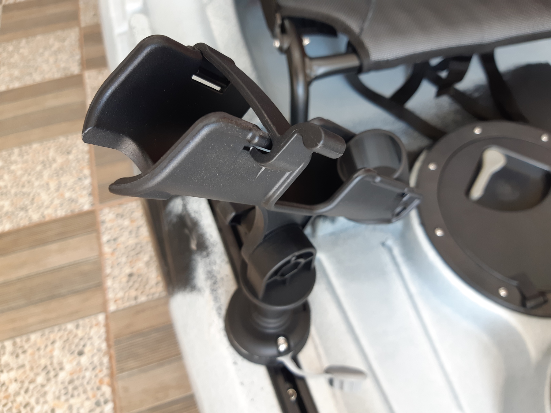 Portacaña de riel 3