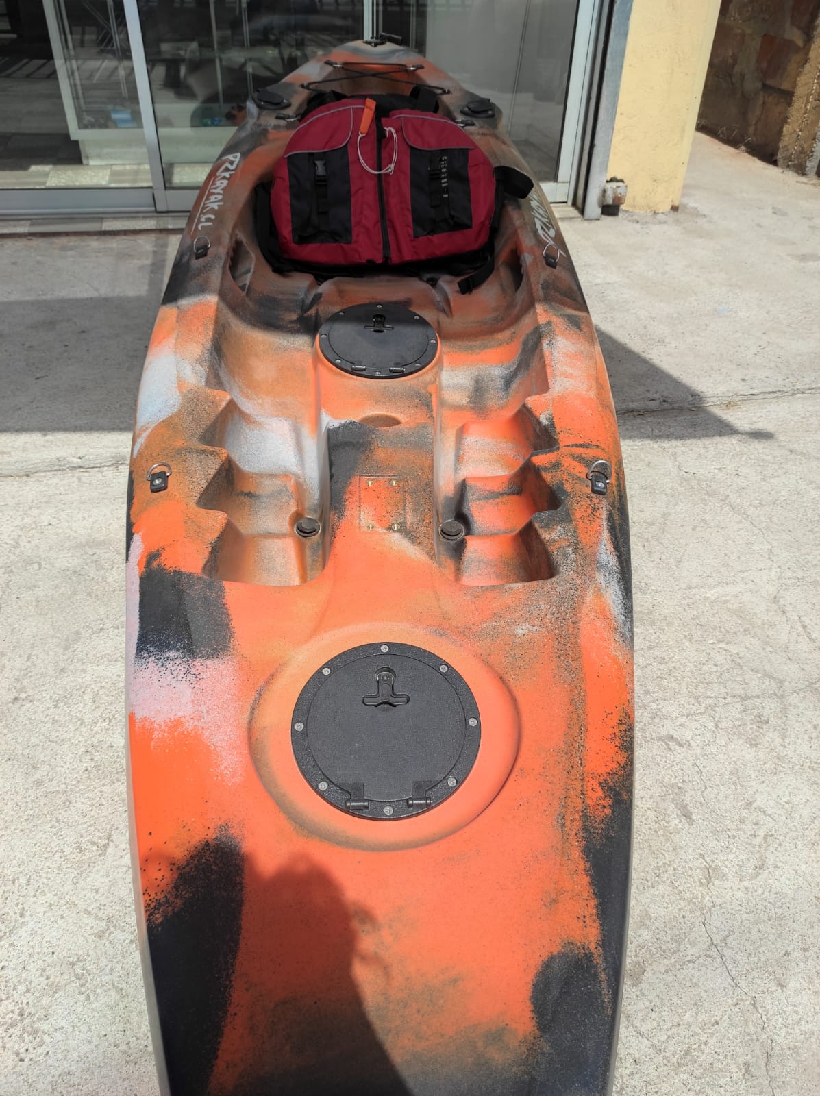 Kayak Rapel (Single)  + Salvavidas Deportivo 2