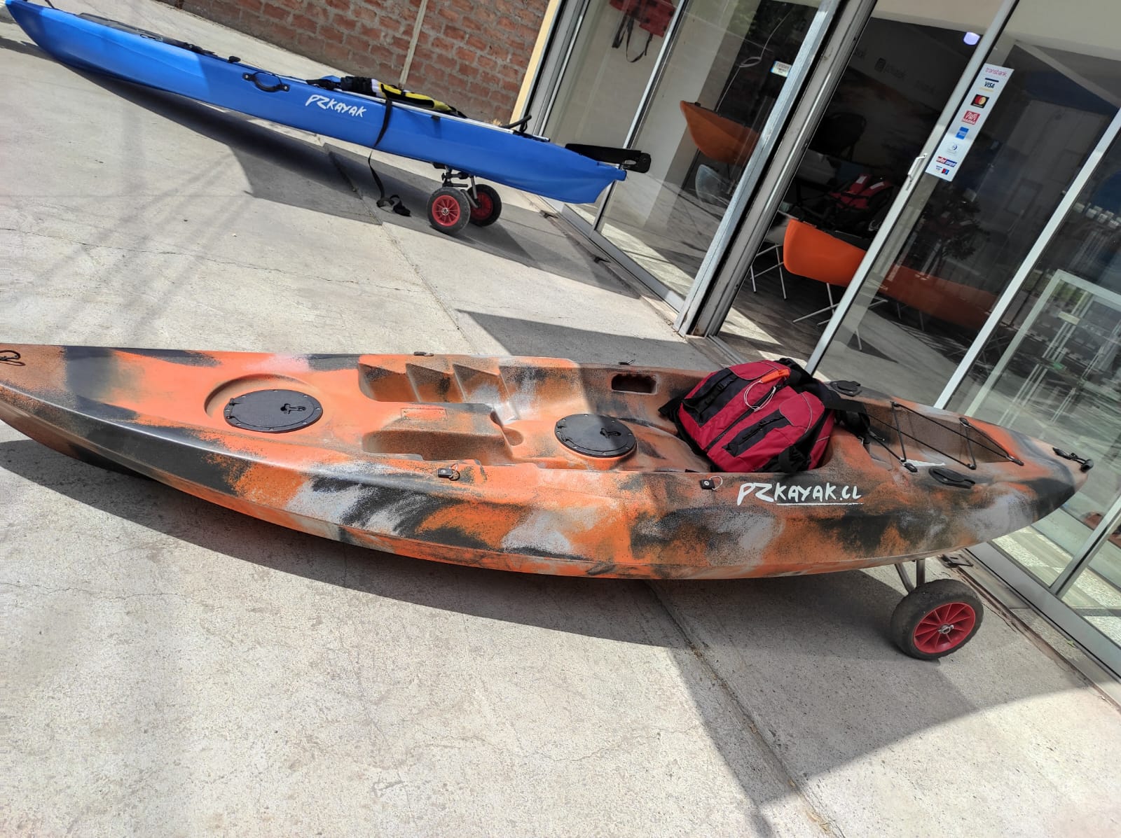 Kayak Rapel (Single)  + Salvavidas Deportivo 3