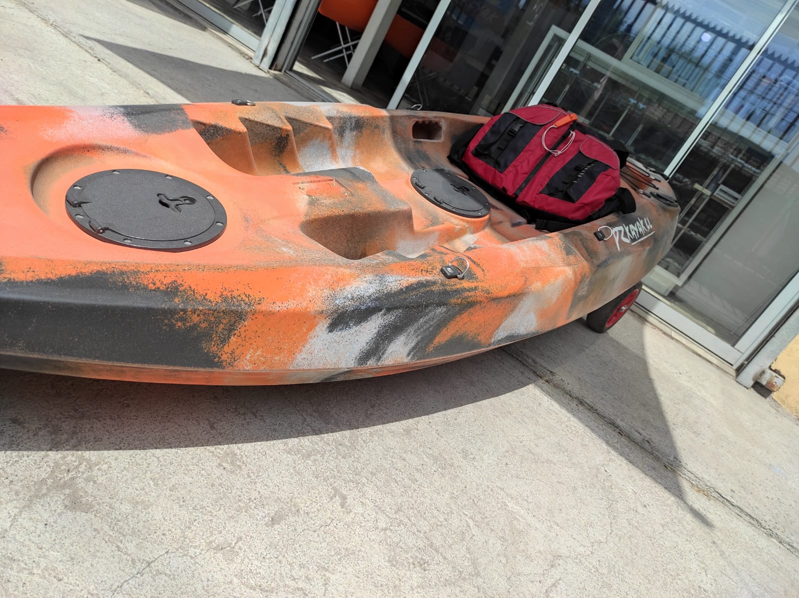 Kayak Rapel (Single)  + Salvavidas Deportivo 4