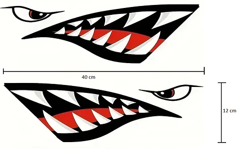 Sticker para Kayak Tiburon 