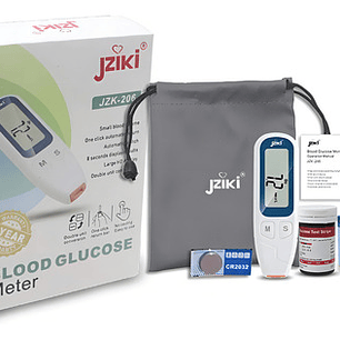 Medidor De Glucosa Jziki Precisión Y Facilidad Al Instante Blanco