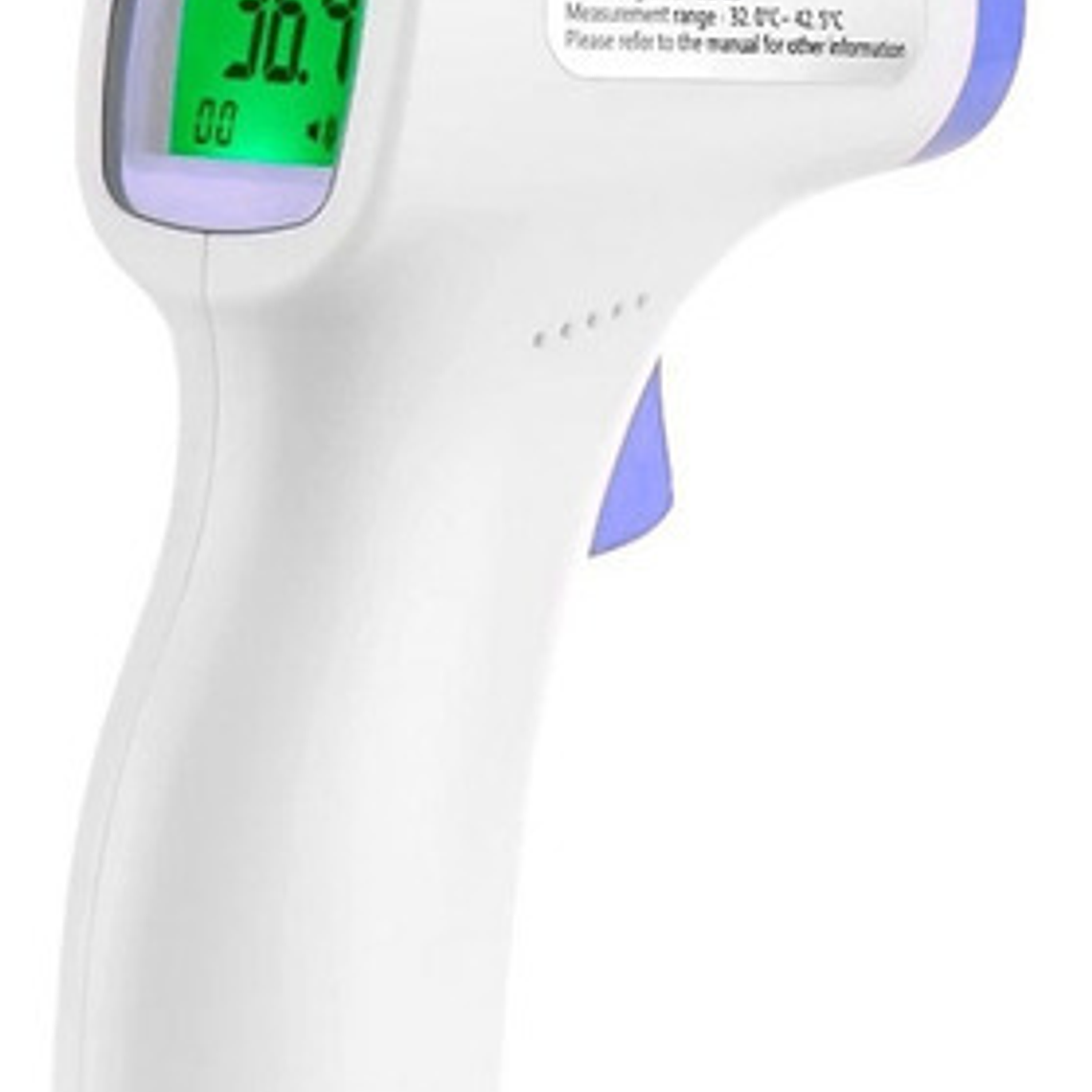 Aiqura Ad801 Termómetro Infrarrojo Digital Temperatura Medico Corporal Color Blanco 1